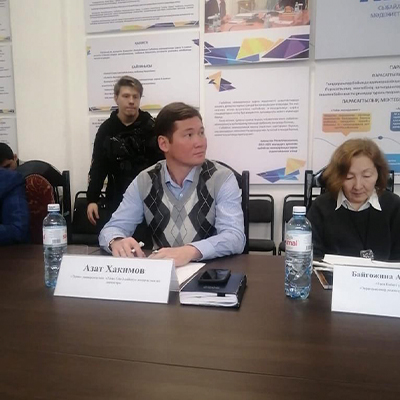 “Turan Film Academy” жоғары мектебінің директоры А. С. Хакимов “Қазақстандағы кино білім беру-даму векторы” тақырыбындағы дөңгелек үстелге қатысты