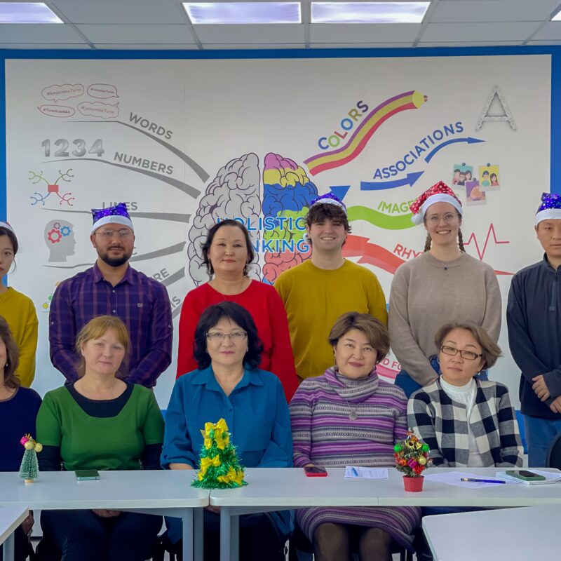 22 декабря 2023 года в университете «Туран» прошло открытое занятие в группе подготовительного факультета «А1»  на тему «Русский язык о Новом годе в мире»
