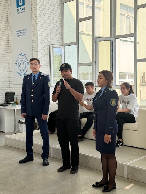 В Высшей школе права в рамках программы «Жастармен» прошла гостевая лекция «Вред употребления наркотиков»
