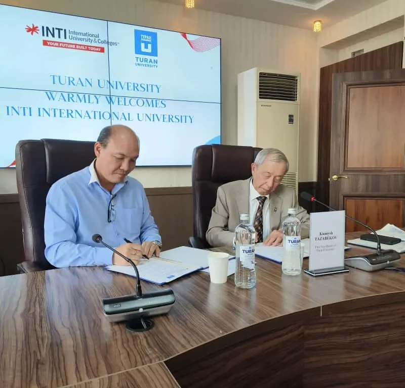 Университет «Туран» подписал меморандум о сотрудничестве с INTI International University (Малайзия)